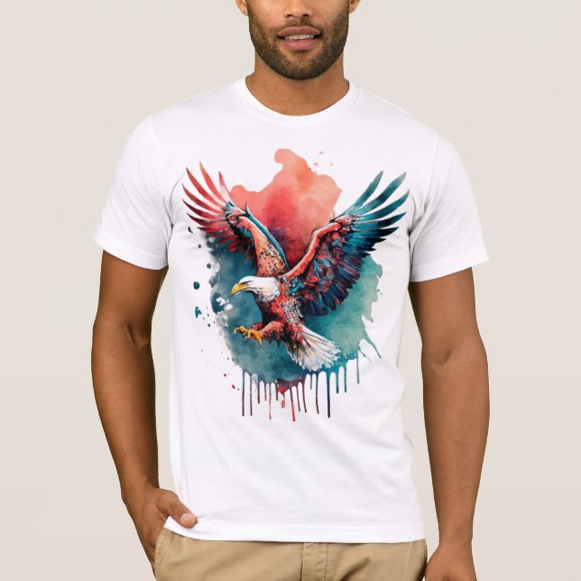 copy of Be Eagle, flying, funny  T-Shirt (Front)