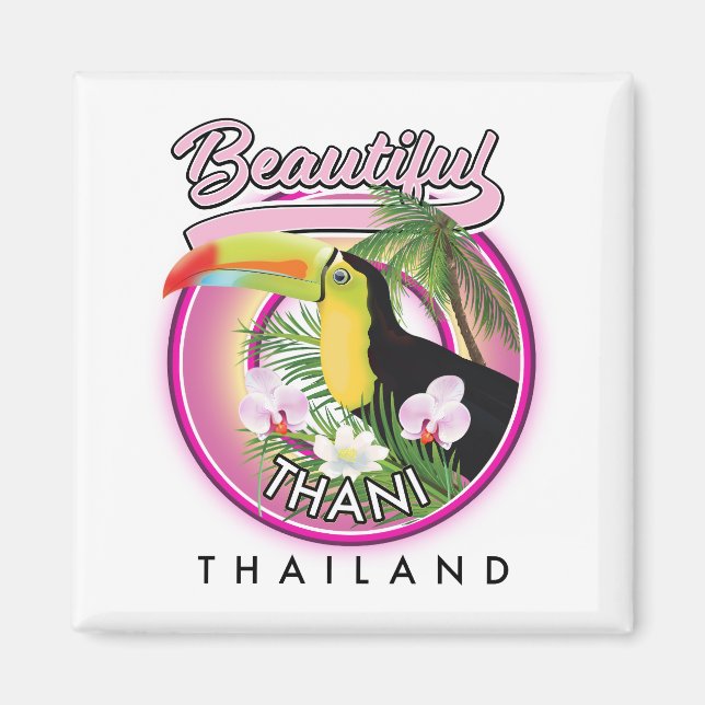 Copy of Beautiful Thani Thailand Magnet (Front)