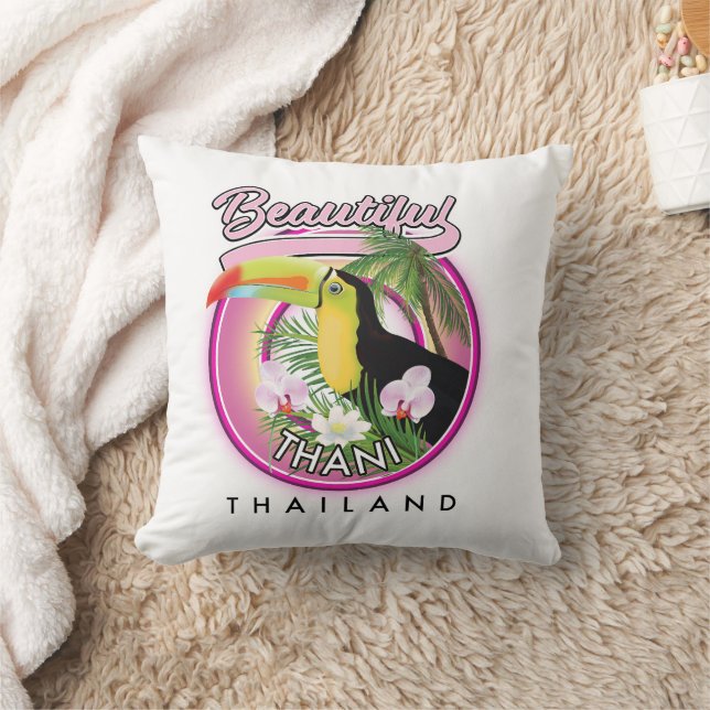 Copy of Beautiful Thani Thailand Mug Cushion (Blanket)