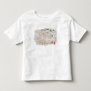Copy of Catalan Map of Europe, North Africa Toddler T-Shirt