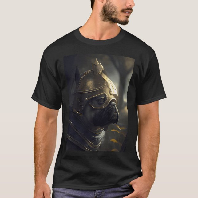 Copy of Soldier: Pug T-Shirt (Front)