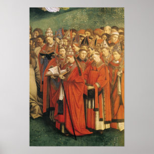Copy of The Adoration of the Mystic Lamb 2 Poster