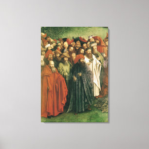 Copy of The Adoration of the Mystic Lamb Canvas Print