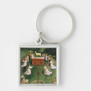 Copy of The Adoration of the Mystic Lamb Key Ring