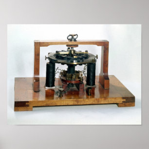 Copy of the electro-magnetic 'macchinetta' poster