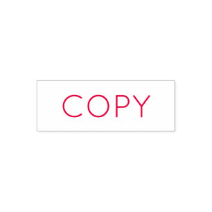 COPY self inking stamp