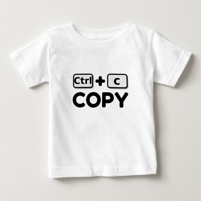 Copy Twins BATTON Baby T-Shirt (Front)
