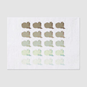Copybara Capybara Tissue Paper