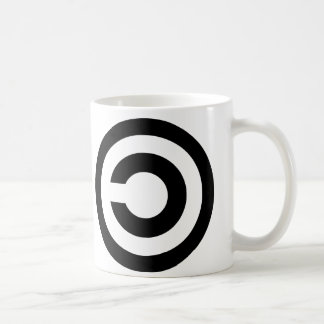 Copyleft - information wants to be free coffee mug