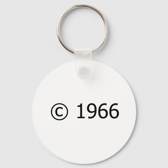 Copyright 1966 key ring (Front)