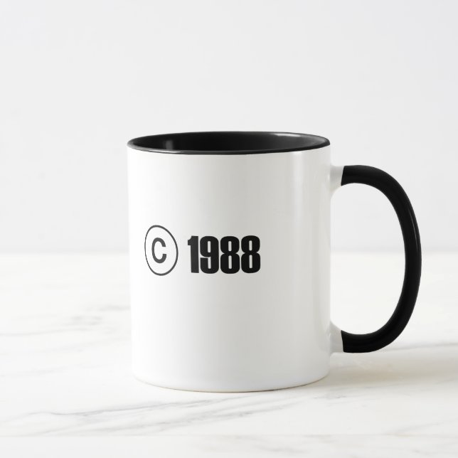 Copyright 1988 mug (Right)