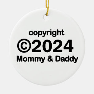 Copyright 2019 Mummy and Daddy Ceramic Tree Decoration