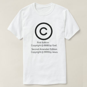 Copyright First and Second Editions T-Shirt