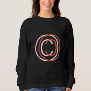copyright symbol sweatshirt