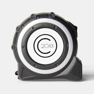 Copyright Yourself Modern Typographical White 1