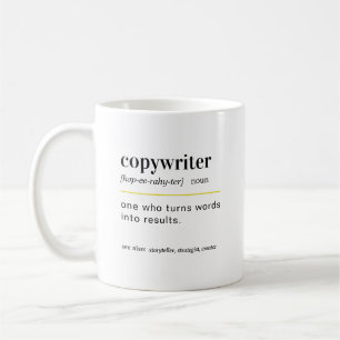 Copywriter Definition Gift Coffee Mug