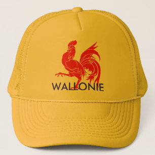 coq wallon wallonie trucker hat