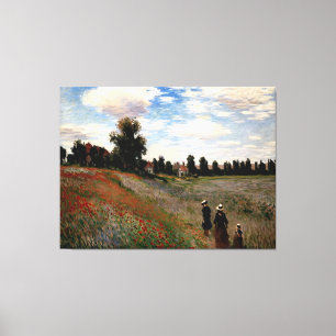 Coquelicots Canvas Print