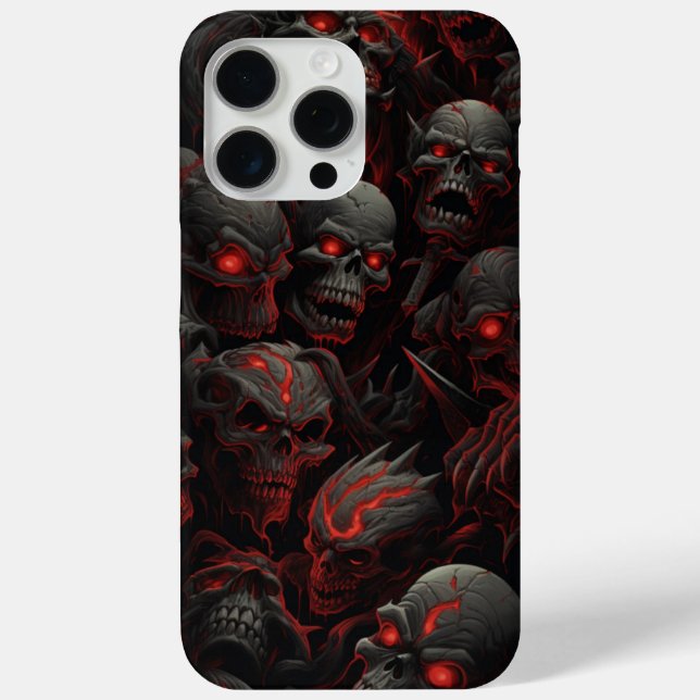 Coques iPhone 15 Pro Max - Séries Skull -5 Case-Mate iPhone Case (Back)