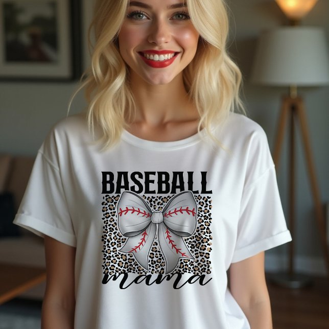Coquette Baseball Mum T-Shirt (Creator Uploaded)