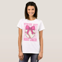 Coquette Baseball Strike Out Breast Cancer