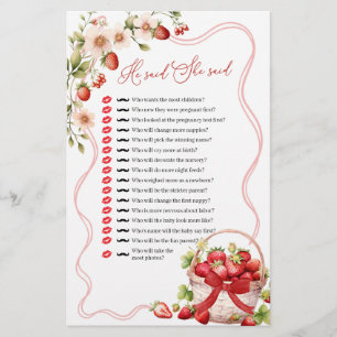 Coquette Berry in Love He Said She Said Game