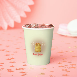 Coquette Birthday Paper Cups