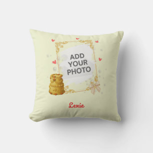 Coquette Birthday Throw Pillow Gift