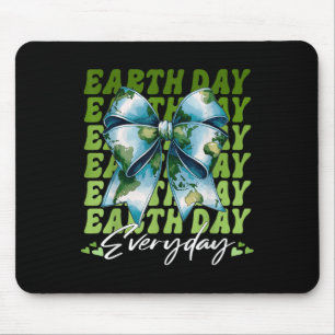 Coquette Bow Earth Day Everyday 2025 Matching  Mouse Mat