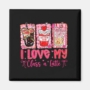 Coquette Bow Funny Teacher Valentine I Love My Cl Magnet