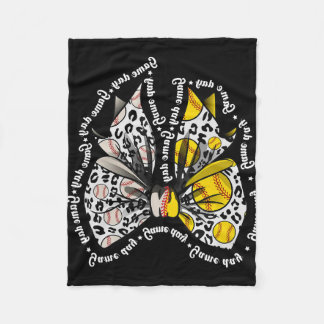 Coquette Bow Game Day Sell Softll Heart Love Mum L Fleece Blanket