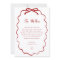 Coquette Bow Holiday Photo Card, Merry Christmas