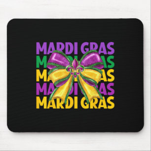 Coquette Bow Mardi Gras Costume Women Girls Kids M Mouse Mat