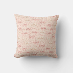 Coquette Bow Pattern Cushion