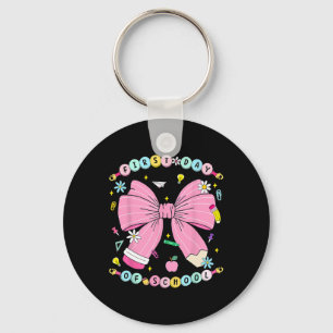 Coquette Bow Pencil Kindergarten Back To School Ki Key Ring