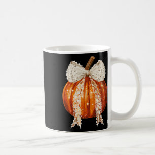 Coquette Bow Pumpkin Season Autumn Fall Y'all Than Coffee Mug