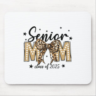 Coquette Bow Senior Mum Cl Of 2025 Graduation Grad Mouse Mat