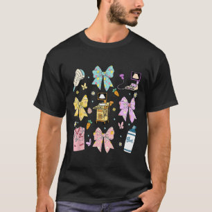 Coquette Bow Sonographer Easter Ultrasound Tech So T-Shirt