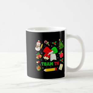Coquette Bow Team Tk Christmas Transitional Kinder Coffee Mug
