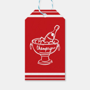 Coquette Champagne Gift Tags