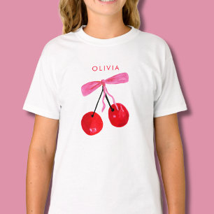 Coquette Cherry & Bow T-Shirt