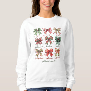 Coquette Christian Christmas Women Sweatshirt
