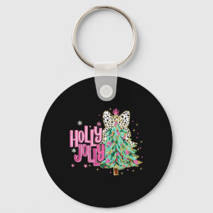 Coquette Christmas Colourful Holly And Jolly Chris Key Ring