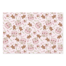 Coquette Christmas Gingerbread and Candy Canes 