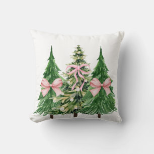 Coquette Christmas Tree, Breast Cancer AwarenessCo Cushion