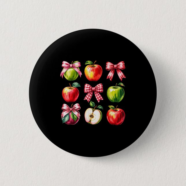 Coquette Cking Crew Cking Season Bows  6 Cm Round Badge (Front)