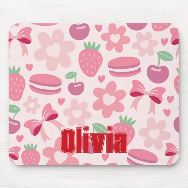 Coquette Computer/Gaming Mouse Pad for Mum (Front)