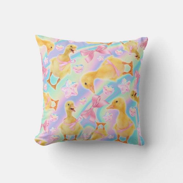 Coquette Duckling Cushion (Front)