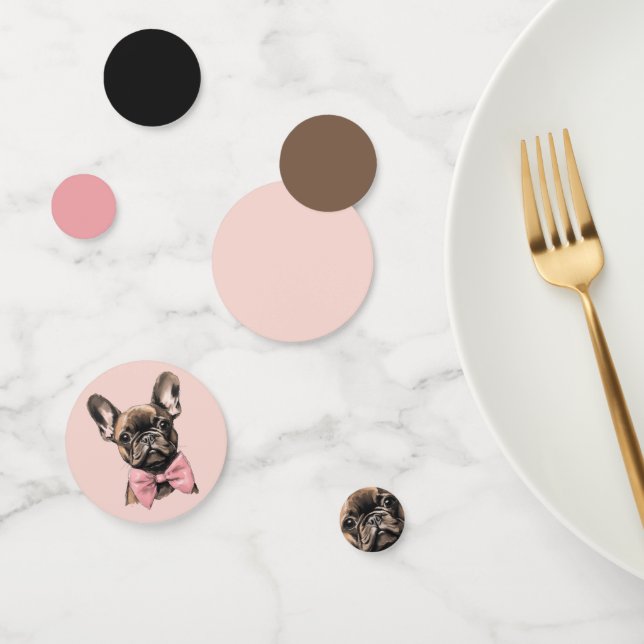 Coquette Frenchie Confetti (Group)