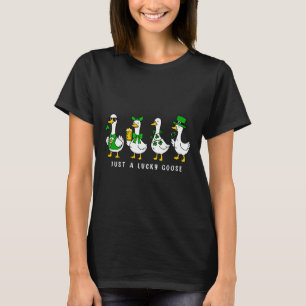 Coquette Funny Just A Lucky Goose Shenanigan St Pa T-Shirt